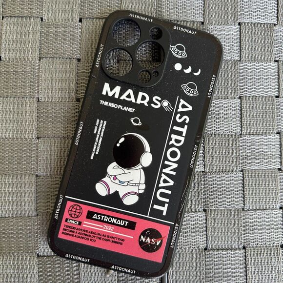 Phone Case iPhone 13 Pro NASA ASTRONAUT SPACE - Picture 1 of 4